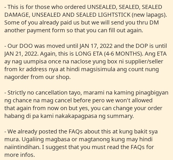 shopmeilleurami's tweet photo. #AMIUPDATES

📌 read our mass update! BE RESPONSIBLE BUYER, BE RESPONSIBLE SELLER! https://t.co/jclR06ifgH