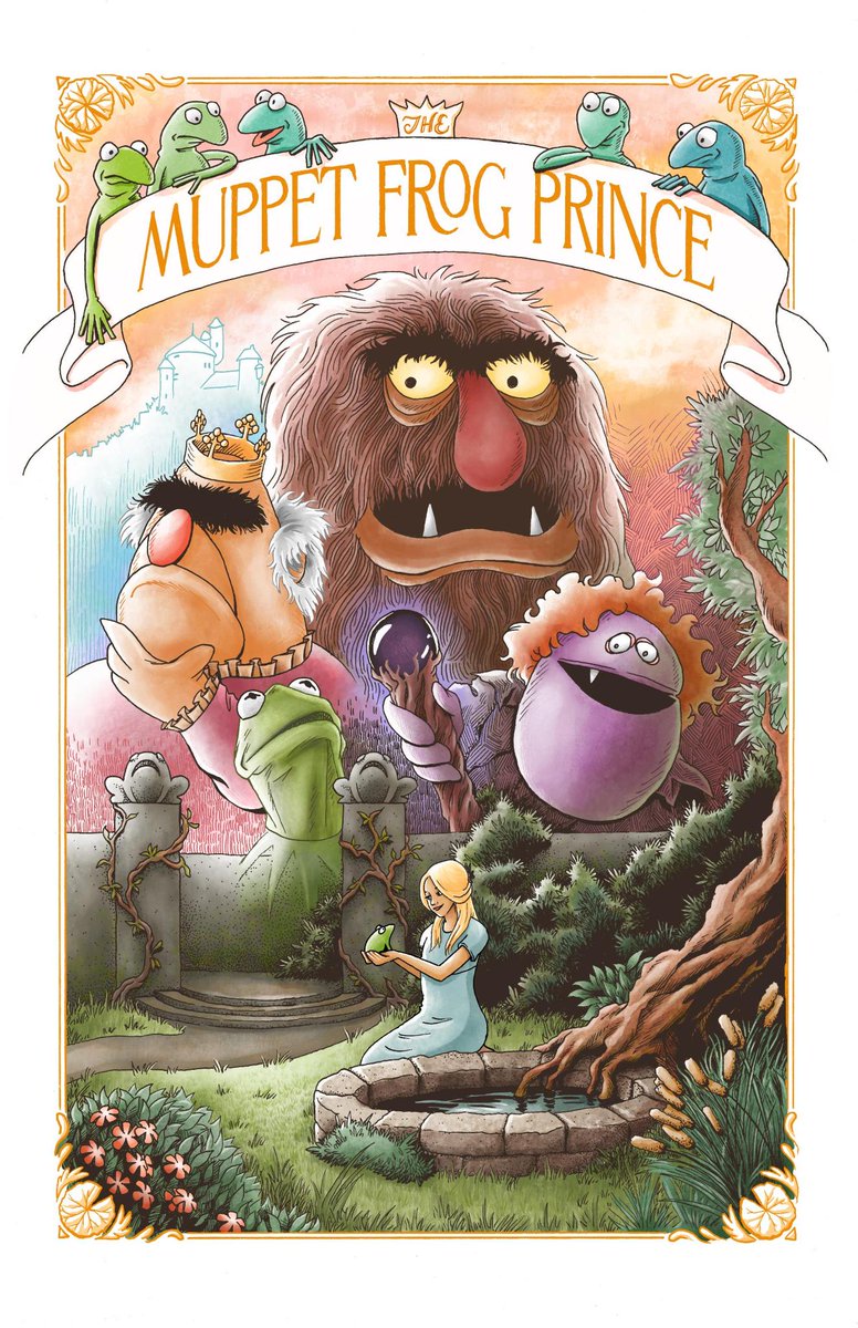 The fan art that no one asked for! 😅 Made my own poster for this 1971 #Henson project that was the first appearance of the Sweetums puppet suit, and the final appearance of Taminella Grinderfall.
