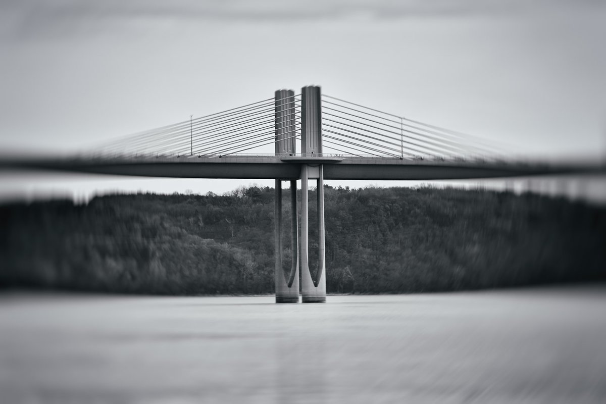 Playing with @DxOLabs @nikcollection Analog Efex Pro 3. 

St. Croix River bridge in @MNBirthplace