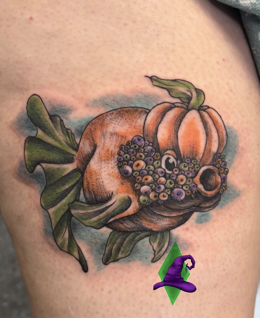 Pumpkin tattoo Autumn tattoo Vine drawing