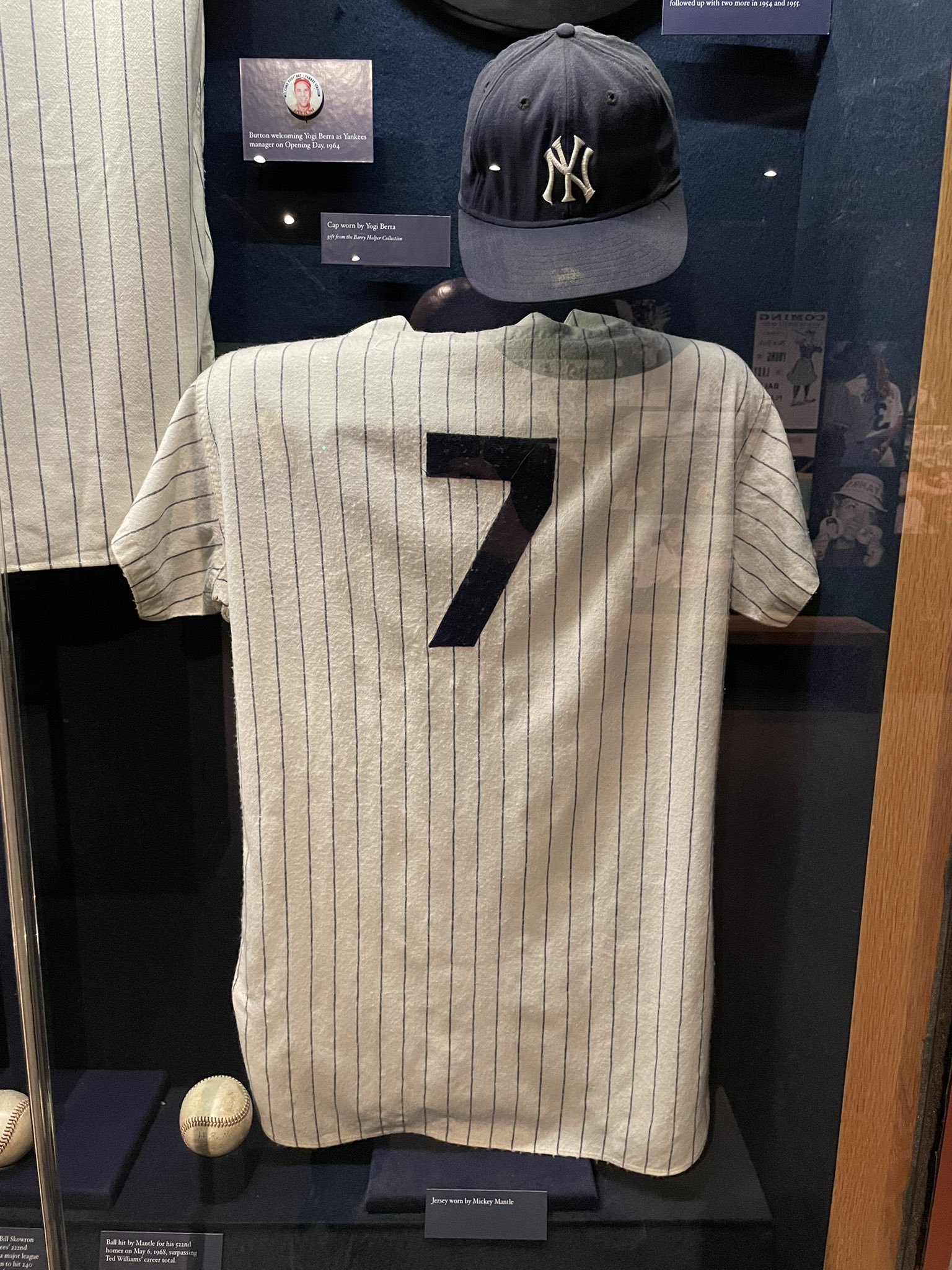 Shoeless Joe Jackson Museum on X: Jerseys! Mickey, Willie