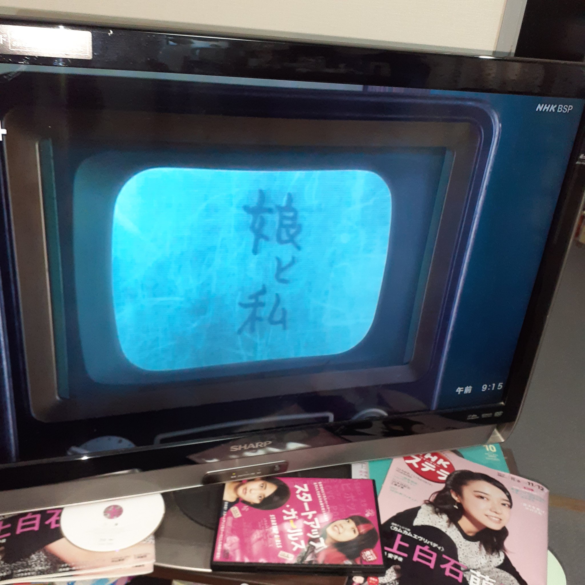 しゃい 上白石萌音 千と千尋の神隠しプレ公演と千秋楽etc 雪衣さんが夢中で観ていたテレビドラマ 娘と私 フランス人女性と結婚してその妻は一人娘を残して亡くなり その混血の娘の成長を戦中戦後の混乱と共に描くという内容の朝ドラ るいちゃんの