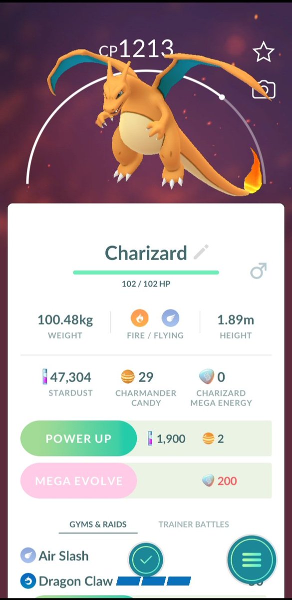 CustomCrafts8's tweet photo. Caught two charzards on go tonight #PokemonGO https://t.co/2Q4ODKlo7j