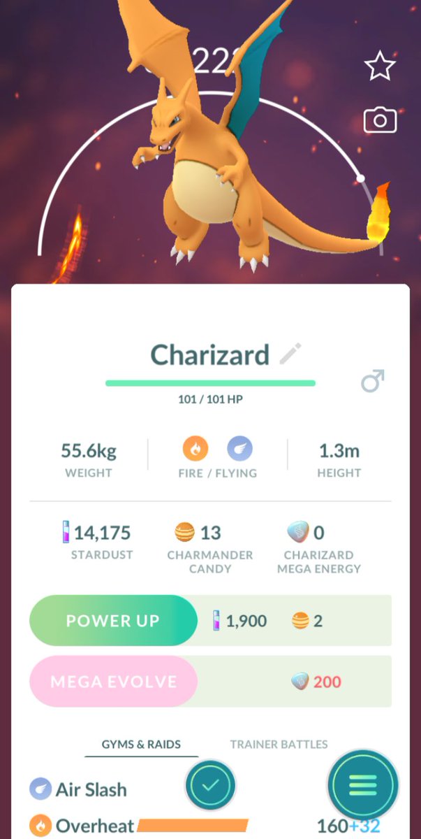 CustomCrafts8's tweet photo. Caught two charzards on go tonight #PokemonGO https://t.co/2Q4ODKlo7j