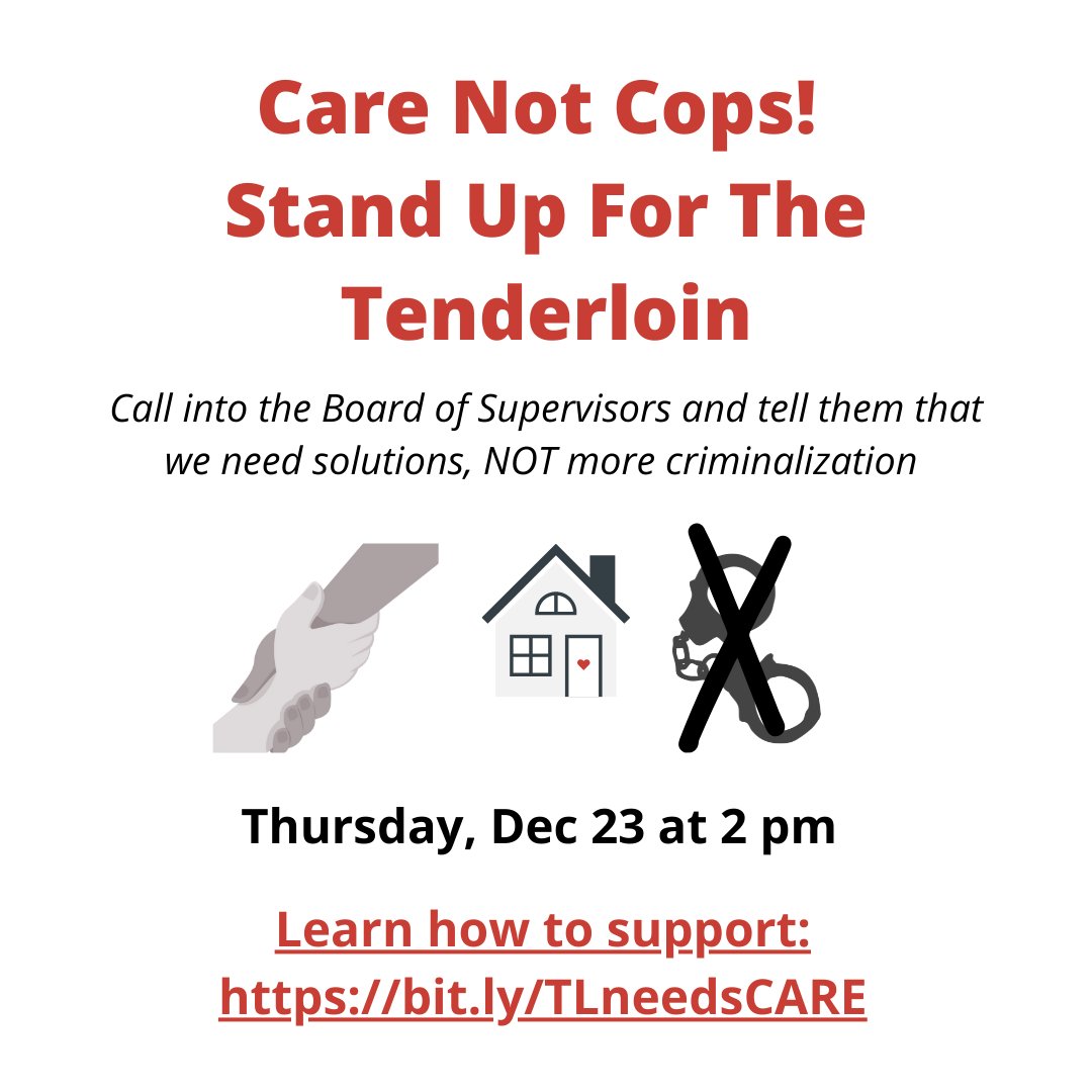 BudgetJusticeSF's tweet photo. The Mayor’s proposal has been tried and failed before. An overinvestment in and reliance on a criminal justice response not only creates human rights abuses, but takes valuable funds and effort away from creating true systemic change #TLneedsCARE https://t.co/oIhpXrmkKw