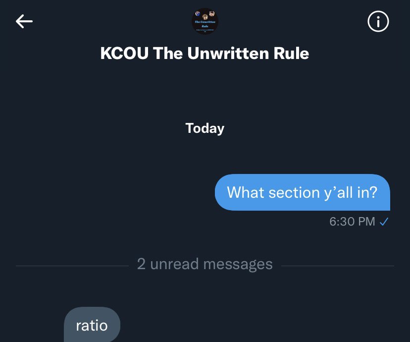 KCOUSports's tweet photo. Can confirm: @KCOUunwritten is here. https://t.co/G3drlykLro