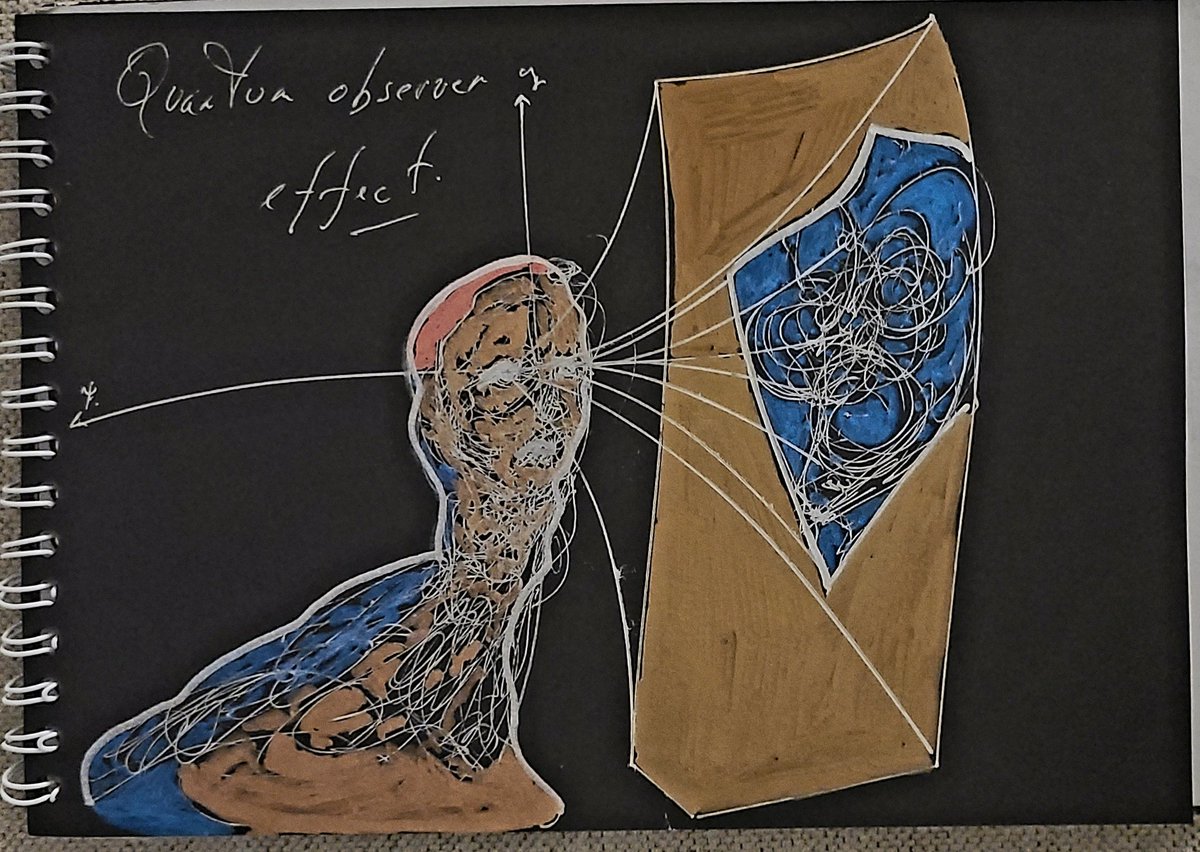 1_caves's tweet image. We have the same power in quantum observation to influence particles to behave like waves the same way light is created and observed in a slit experiment. #quantumobserver @QuantumMagazine #pulli