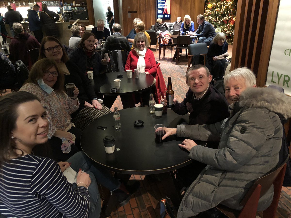 dramability's tweet photo. Great night seeing #GrimesandMckee to celebrate some birthdays in our group! Lots of laughs, just what we needed 😊@LyricBelfast https://t.co/hmrrN0jBY5