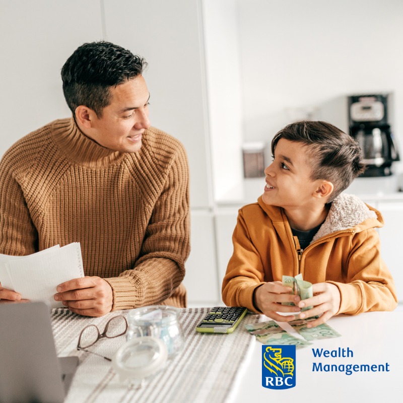 RBCwealth's tweet photo. It’s never too early to start teaching money management skills. Do your children know these six financial literacy principles?