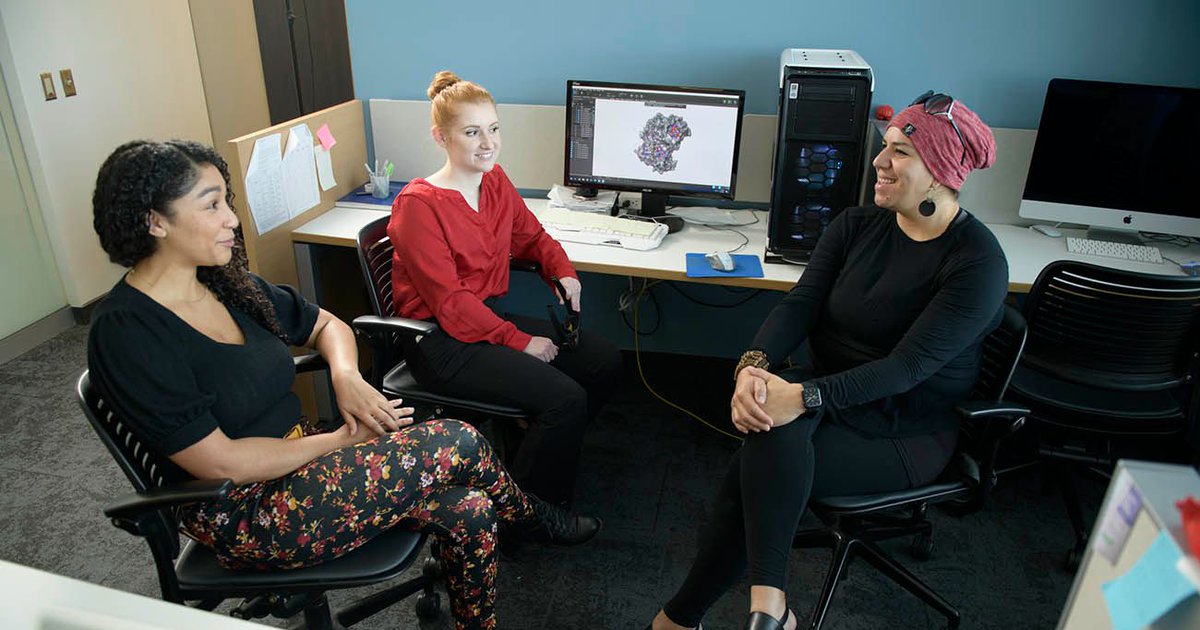 UAZHealth's tweet photo. Most people might assume science is conducted like a lot of jobs, with clear objectives and timelines. But scientists operate a little differently. Read how a few #UAZHealth basic scientists describe their steady work to solve the world’s problems: https://t.co/j1Vzuz0Bcj https://t.co/ZdUZmzCPGV