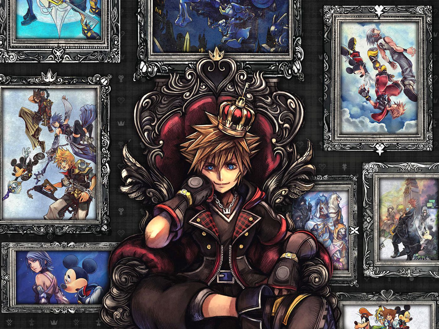 Kingdom hearts artwork deals