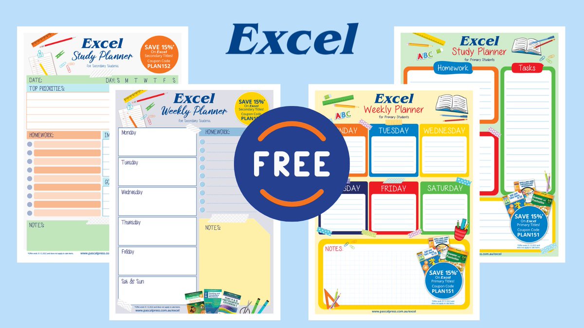 free excel download for students
