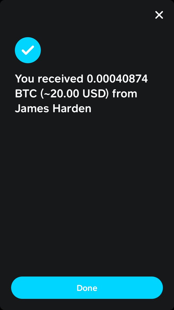 Thanks <a href="/CashApp/">Cash App</a> and <a href="/JHarden13/">James Harden</a>