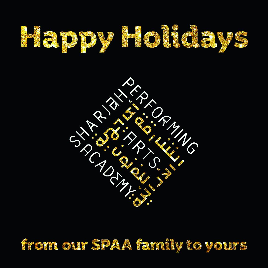 Wishing everyone a safe and festive winter break! 
#performingarts #productionarts #theatre #act #sing #dance #create #creatives #inspiring #excellence #diversity #creativity #Sharjah #OurAcademyYourFuture #DontdreamitDoit #UAE