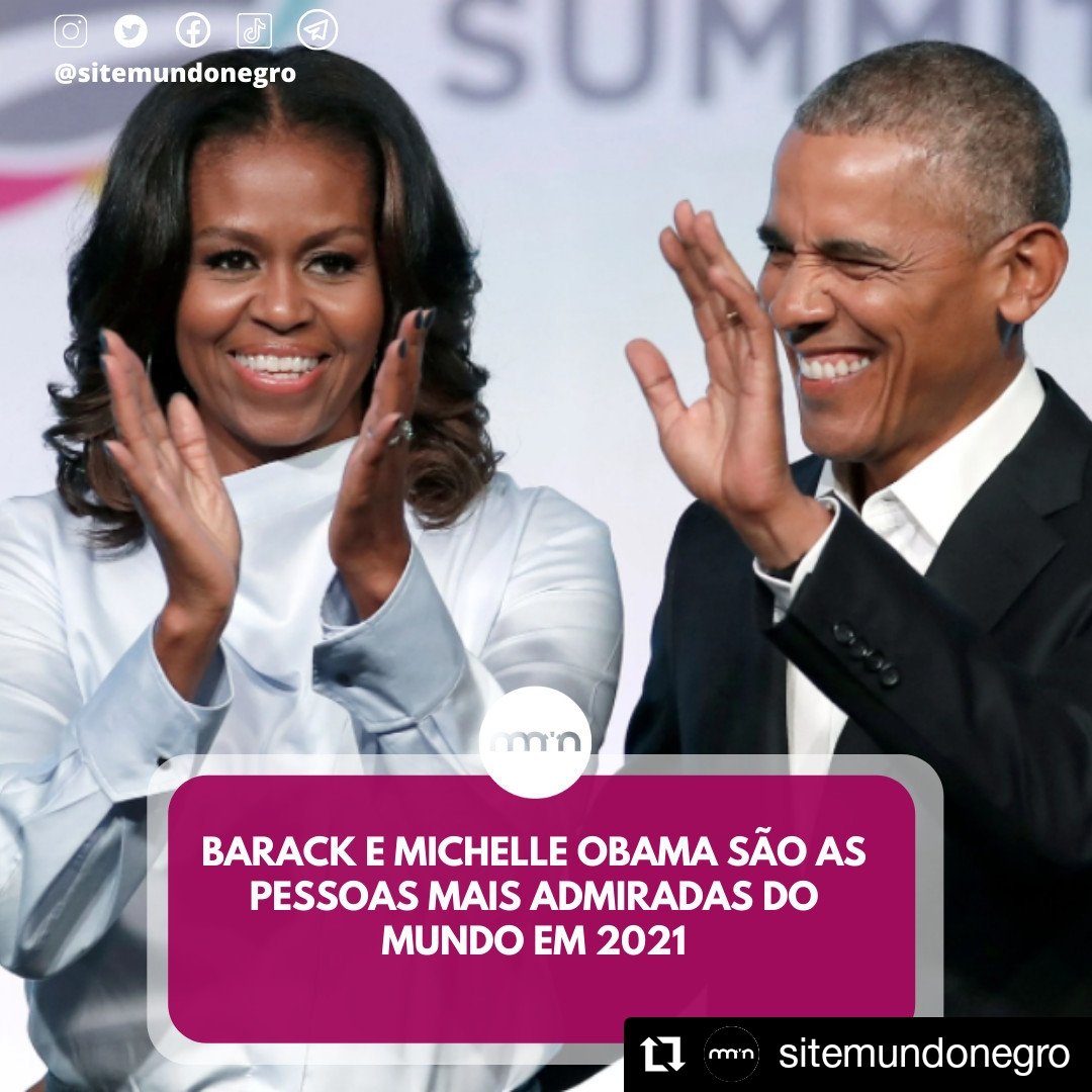 studioinkag's tweet photo. #Repost @sitemundonegro
• • • • • •
De acordo com a YouGov, #empresa #líder internacional de #pesquisa de mercado, #BarackObama (@barackobama) e #MichelleObama (@michelleobama) são as pessoas mais admiradas do mundo, em 2021. Saiba mais no nosso ultimo post do Instagram 🖤 https://t.co/HGte3TVKeO