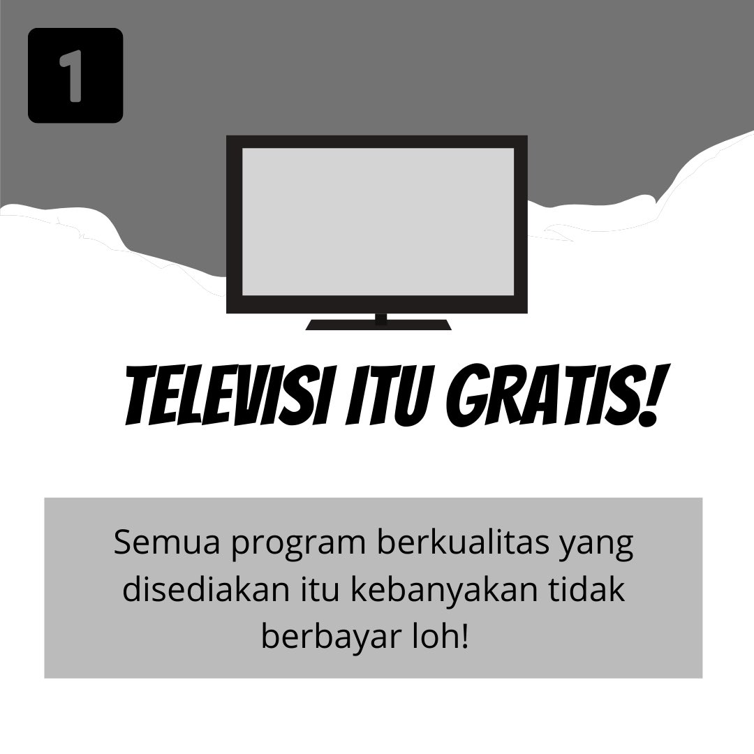 KateProject4's tweet photo. Kenapa sih kita harus tetap nonton TV di zaman serba canggih kaya sekarang ini? 

#nontontv https://t.co/FQrI83EaR6