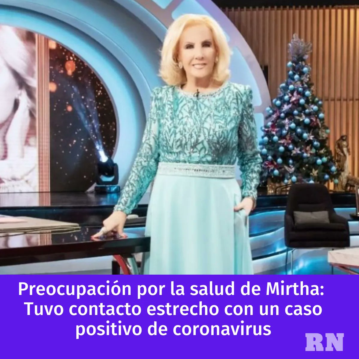 rionegrocomar's tweet photo. ⭕ #SaludDeMirta | Mirtha #Legrand compartió la mesa de regreso con Claudio #Cosano. Posteriormente se confirmó que el diseñador había dado positivo en Covid-19. Leé más 👉 https://t.co/npKt1Go6Ni https://t.co/uNXN6mh1An
