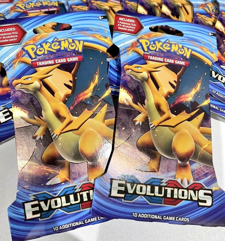 Pokémon TCG: XY-Evolutions Sleeved Booster Pack (10 cards