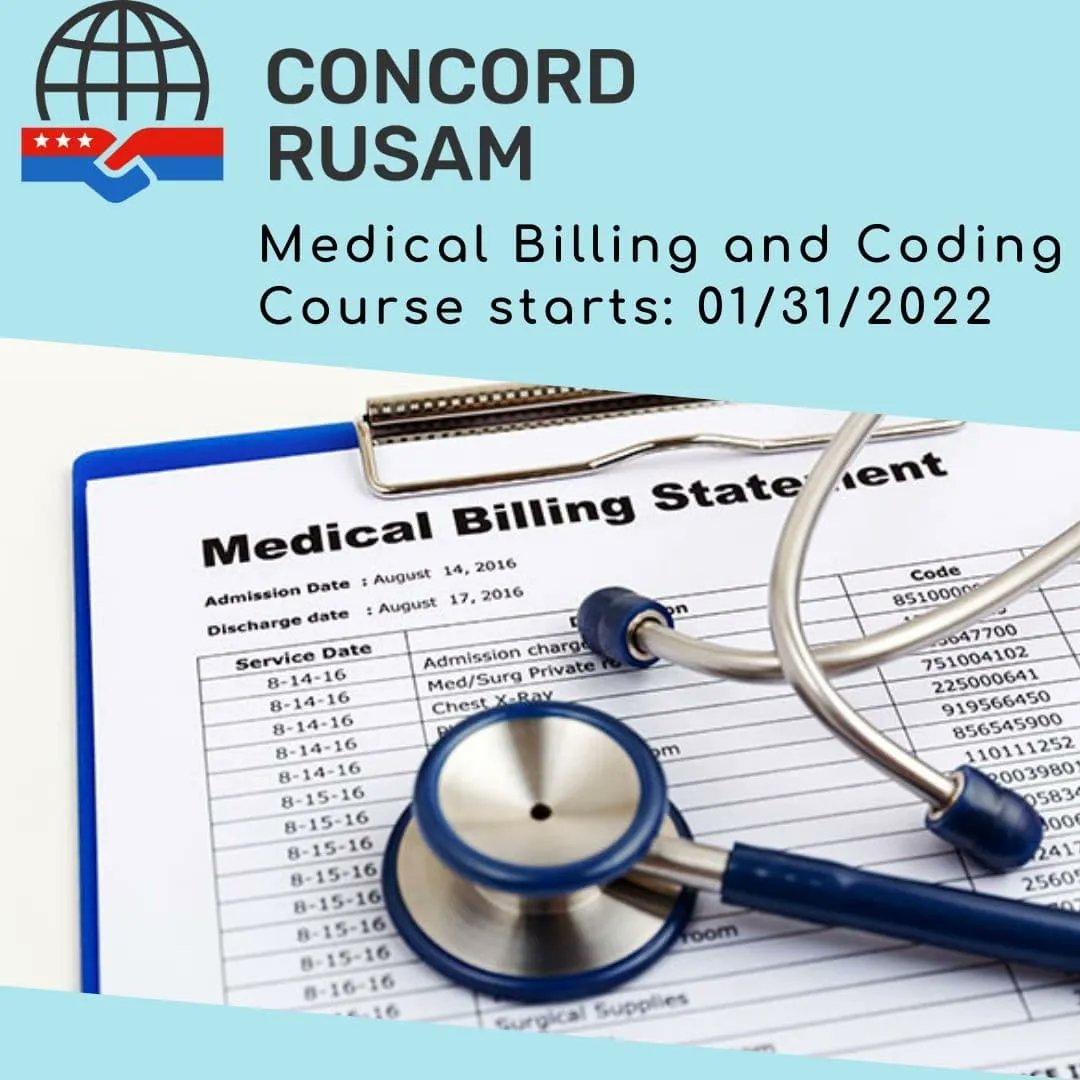 ConcordRusam's tweet image. Concord Rusam offers an excellent Medical Billing and Coding program. This course is 225 hours, it includes theoretical and practical lessons, both in the classroom and in medical offices. #concordrusam #medicalbilling #billingcoding
buff.ly/3zkeTSI