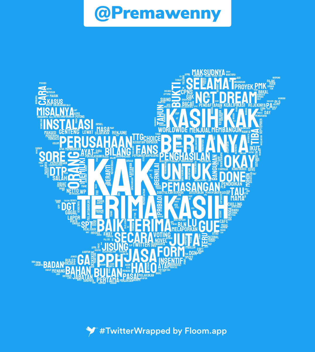 premawenny's tweet photo. Kak bestie @kring_pajak
#TwitterWrapped https://t.co/QpRZpoeg0x
