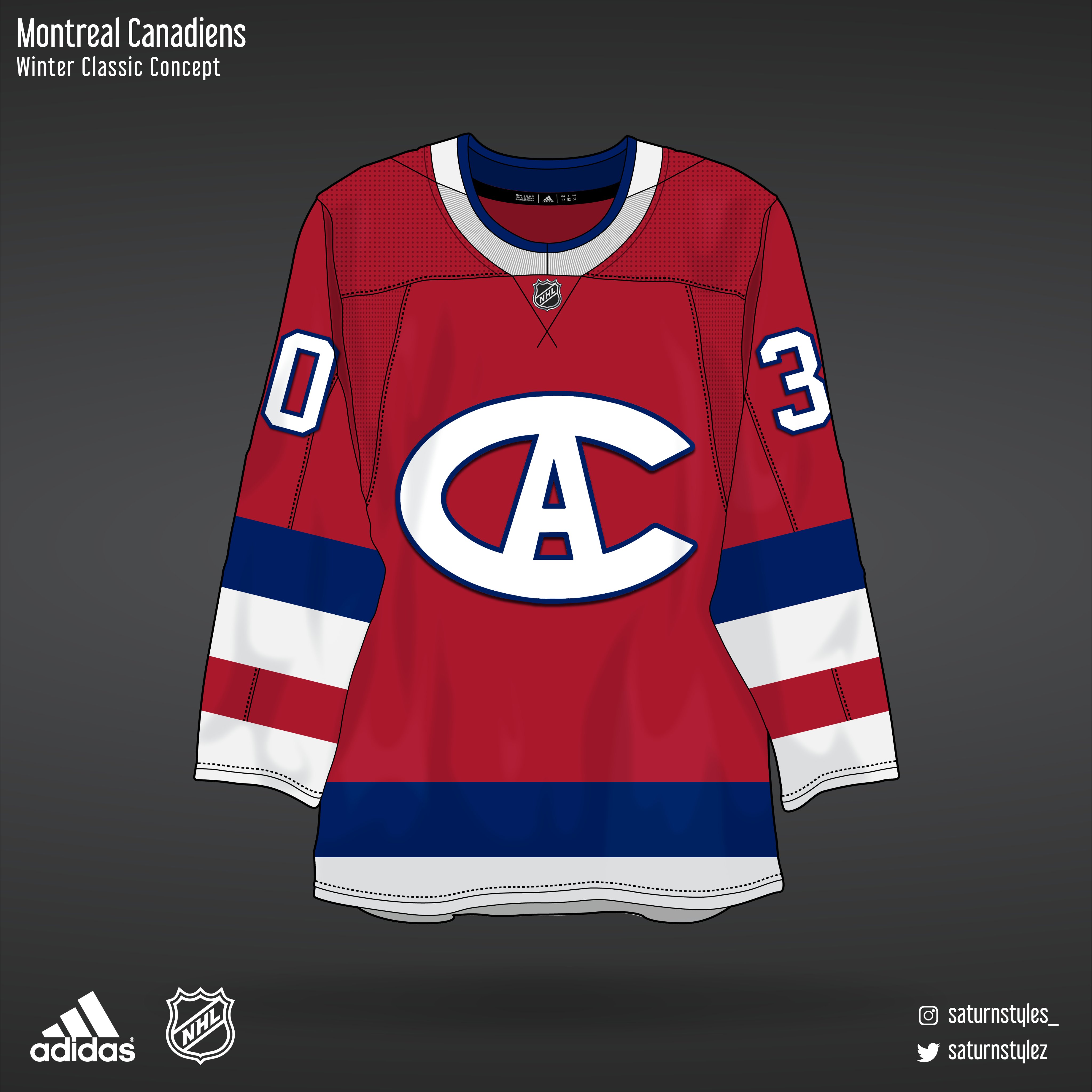 Saturn Styles on X: Ottawa Senators Winter Classic jersey concept!   / X