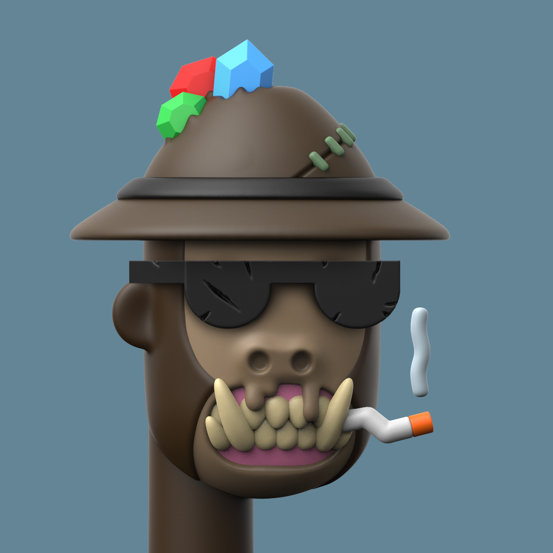 Dr.ETHvil's 3D FrankenPunks 😈,🧪 tweet media