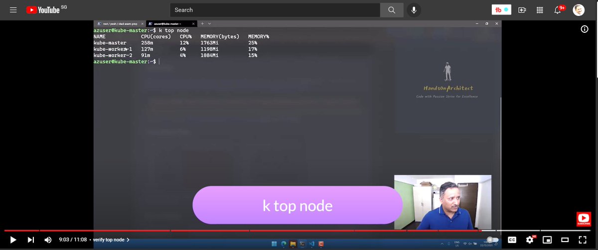 nileshgule's tweet photo. Do you know how to find out the resource usage for multi-container pods? Metrics Server can help
Watch this video to know in 10 mins
๐๐บ๐ฝ๏ธ
https://t.co/kYmqqV3GxZ
#kubernetes #k8s #azure #metricsserver https://t.co/8UZdYOqf4T