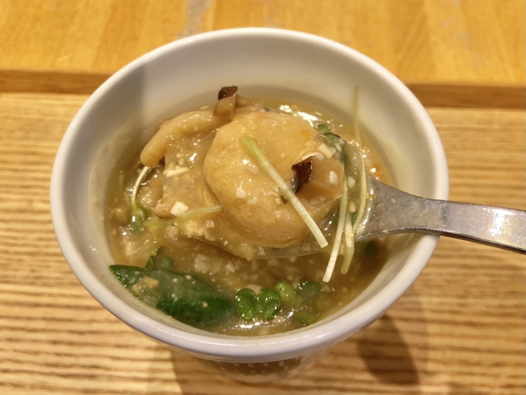 はやと 元スタバ店員ダイエッター スープストックの和風スープ がんもや野菜たっぷりで低脂質 3 5g はやせ朝食にピッタリ パンで炭水化物44g 玄米少なめで炭水化物59g ダイエット 速度を早めたい女性はパンを選ぼう 野菜も具沢山でスープは麹味噌 甘酒