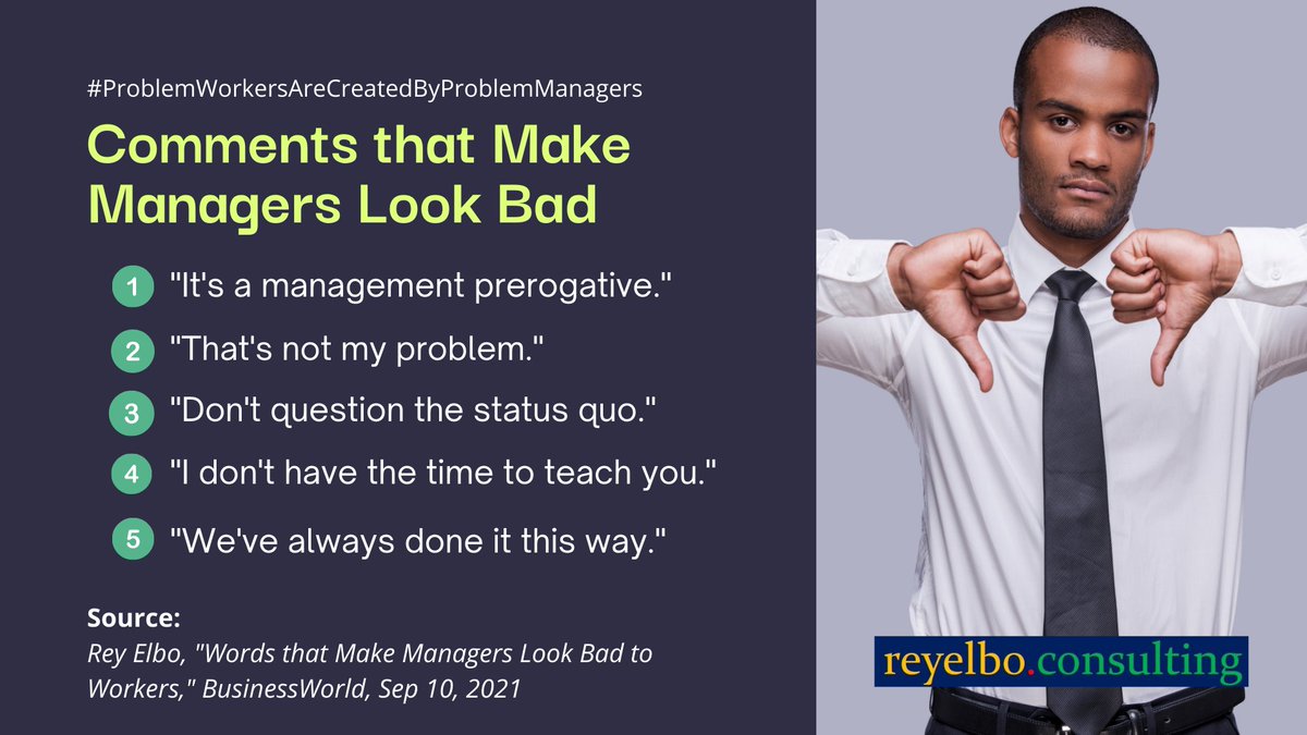 Rey_Elbo's tweet image. #ProblemWorkersAreCreatedByProblemManagers