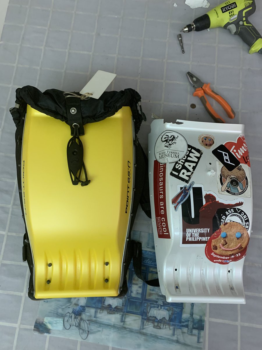 sonysigm's tweet image. This has been my bag for the last ten years. Glad I finally found a replacement hard shell at @point65sweden Boblbee Packs. Another ten years of journey together. #BOBLBEE #HardShellBackPack