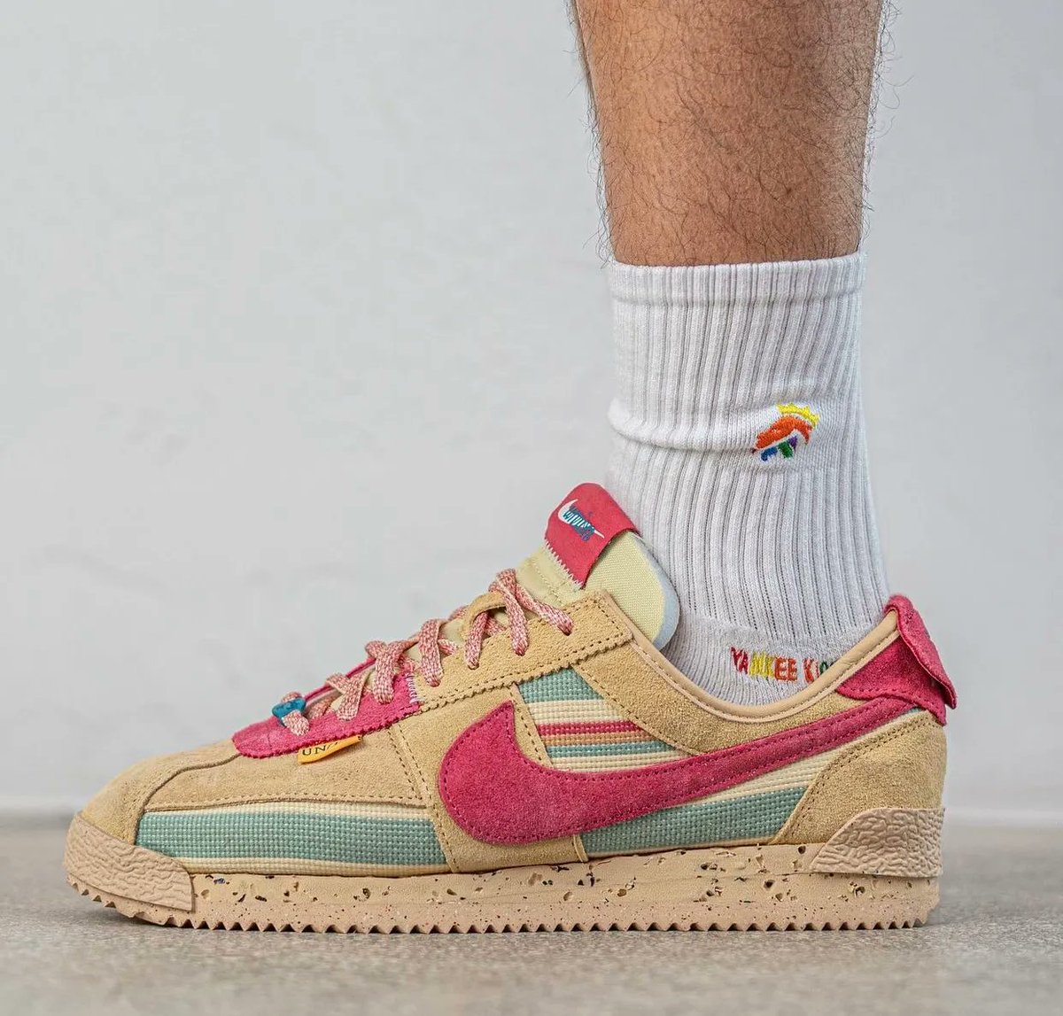 kicksonfire's tweet photo. Is the upcoming Union x Nike Cortez collab a W or L? https://t.co/fRBvS06Lh2