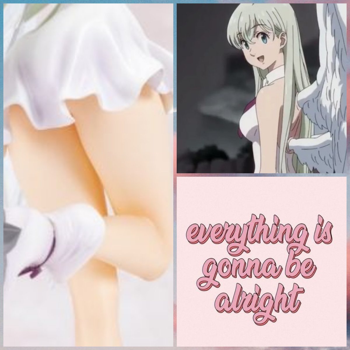 I want to hurry and put an end to this stupid war between the goddess and demon clan

Elizabeth of the goddess race

Goddess 

New to character and verse

Single ship with Meliodas

RT/like