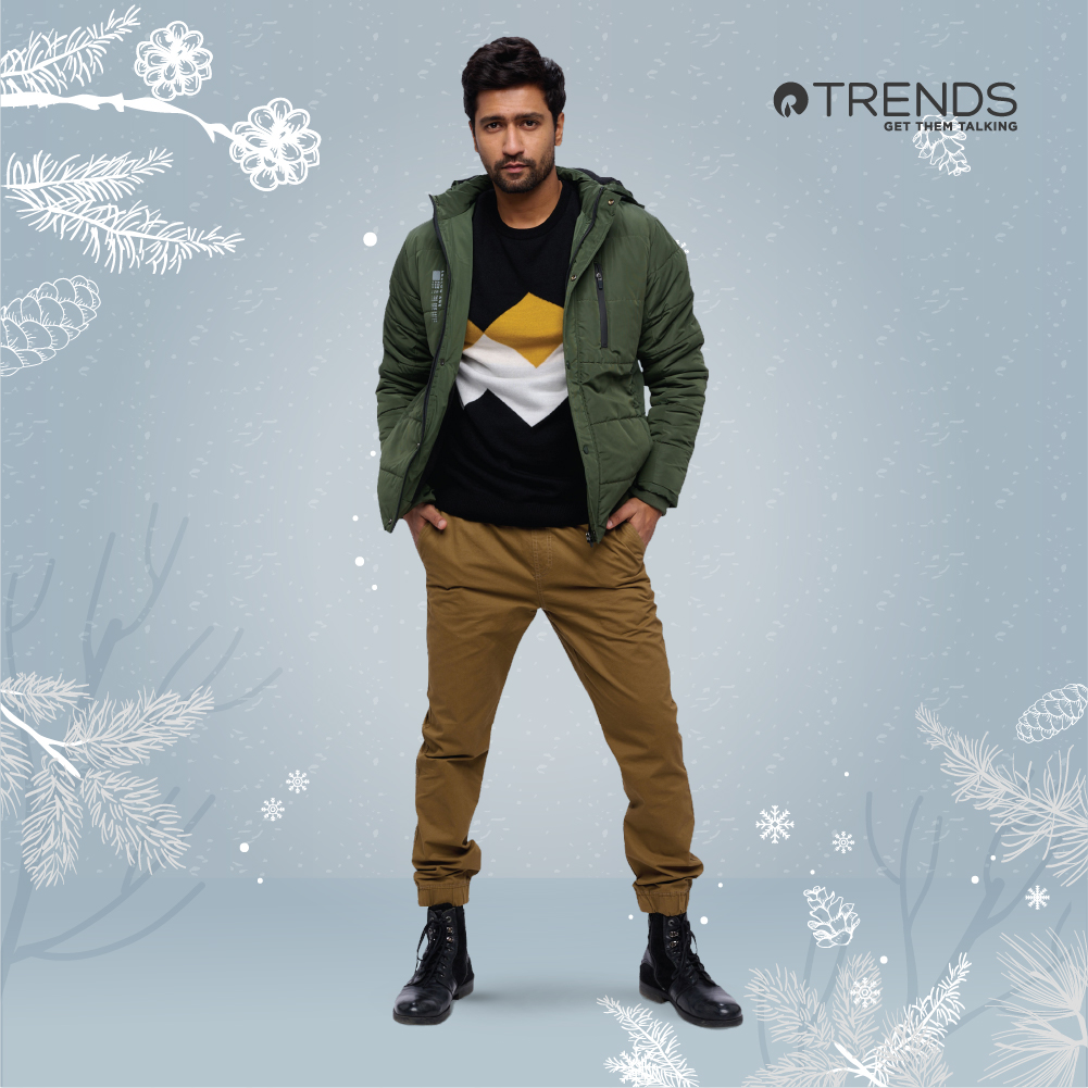 trends_stores's tweet photo. Grab this trendy, rugged jacket, gather your friends and set out on your winter adventure! Head to our stores or shop online at https://t.co/g7JIS9JKHk and https://t.co/13WkpeC3KT.
#RelianceTrends #Winterseason #WinterCollections #WinterJackets #Wintersweatshirt #Sweaters https://t.co/cL1fukwmCX