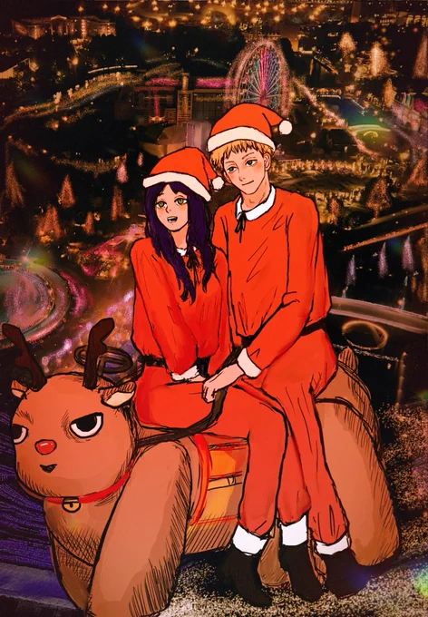 Santa Claus Is Coming to Town
#chainsawman  
みなさま良いお年をお迎えできますように! 