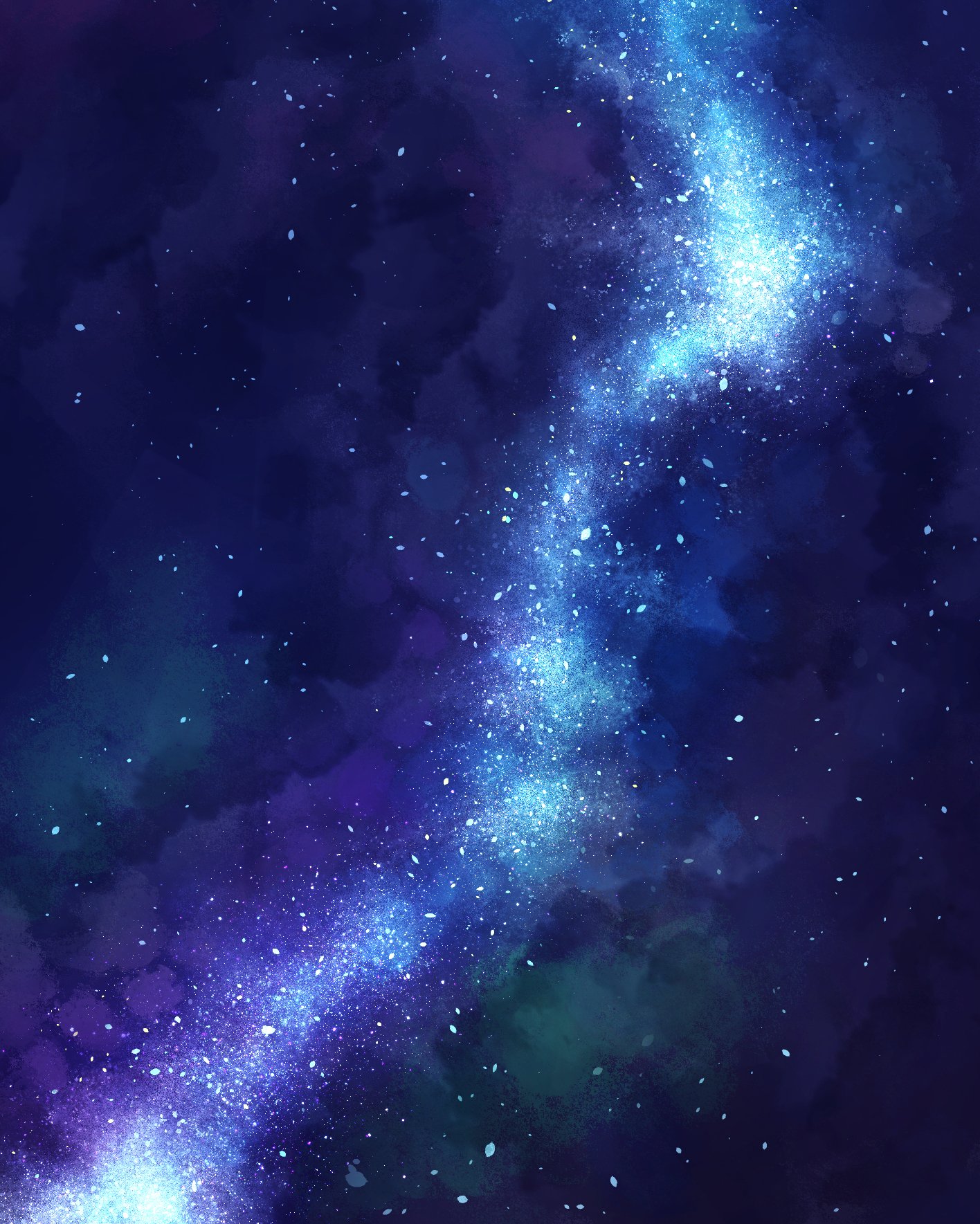 Twitter 上的 R E C 初著書発売中 星空の描き方 自分流の星空の描き方の解説です 使ってる色をベタで表示しているのでそのままカラーパレットとしても使えます 作った星空のイラストは保存などご自由にしてください 背景などに使えます T Co