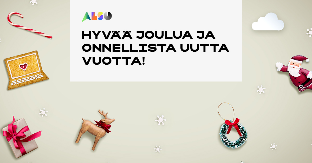 Toivotamme sinulle ja perheellesi rentouttavaa joulun aikaa ja hyvää uuden vuoden alkua! 

Tänä vuonna olemme lahjoittaneet joulutervehdyksiin varatut varat Hope – Yhdessä &amp; Yhteisesti ry:lle.