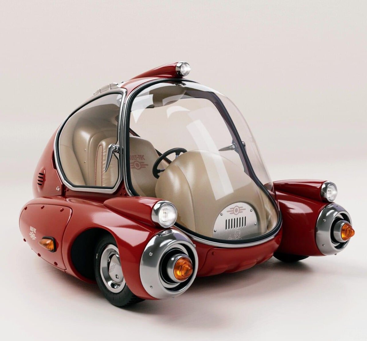 aflashbak's tweet photo. Isetta Zip - 1953 https://t.co/7N2Tk9QwqU