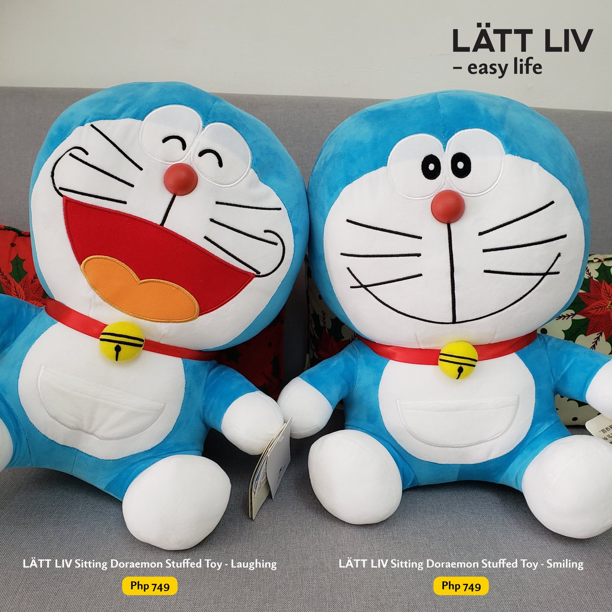 lattlivph's tweet photo. Few more days before Christmas! Grab these limited Doraemon stuffed toys to gift to your loved ones! Visit any LÄTT LIV store near you or shop online!  #EasyLifeWithLATTLIV #LATTLIVPH #LATTLIV 

🛍 Shop now ➡️ https://t.co/R9LfiuicPF
📍 Branches ➡️ https://t.co/lLGNiwj3zm https://t.co/1t9I0dEkXD