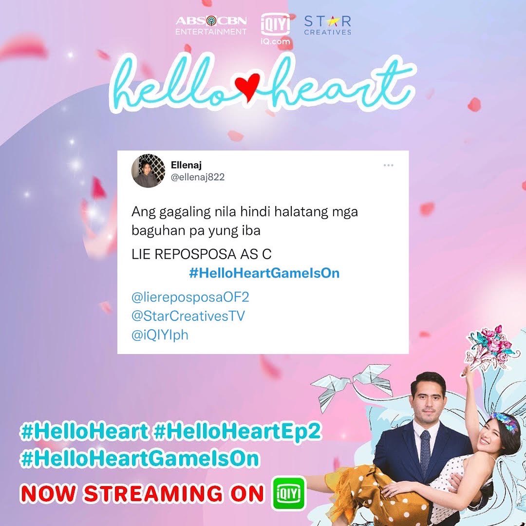 StarCreativesTV's tweet photo. Share your thoughts with us by using the hashtags #HelloHeart and #HelloHeartGameIsOn.
๐https://t.co/6qZfv4gCML https://t.co/ZzRdTJIpTW