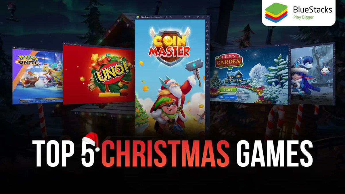 bluestacksinc's tweet photo. Celebrate the joy of Christmas🎄🎅 with these top 5 awesome Android mobile games🎮!
🔗Click Here: https://t.co/WCNEEPjhnK
#BlueStacks #MerryChristmas #BlueStacksX #BlueStacks5 #Christmas #MobileGames https://t.co/ptOzn3YZkj