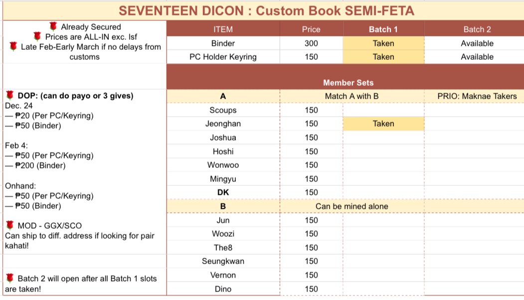 ☽ Winter Rose Merch | Attacca Carat Tingi Lapag tweet media