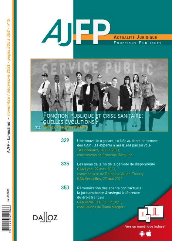 DcsLabo's tweet photo. [Article] Jacques Fialaire @DcsLabo
Le droit de la #FonctionPublique  sous l' #étatdUrgence sanitaire: entre autonomie et "travaillisation"
#AJFP @Dalloz 
Est-ce que la crise sanitaire accentue le rapprochement de celui-ci avec le droit du travail?
➡️ https://t.co/IHGc6H1N0v https://t.co/iARj1RJkGZ