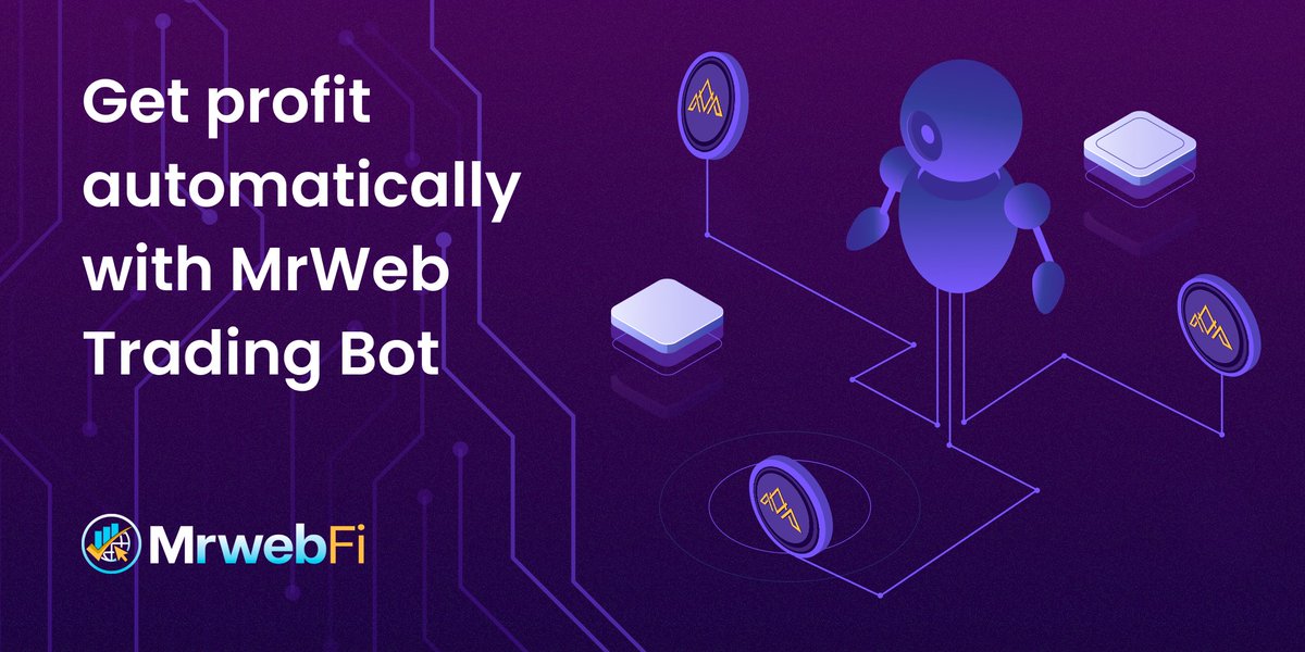 MrwebFinance's tweet photo. Traders use bots to take advantage of the cryptocurrency markets that trade 24/7 all over the world.

📲Check out how bots work here: https://t.co/oXgUk8sBz7

#mrweb #mrwebfinance #tradingbot #cryptotrading #crypto #defi #blokchain #AMA https://t.co/VzqyPUll1O
