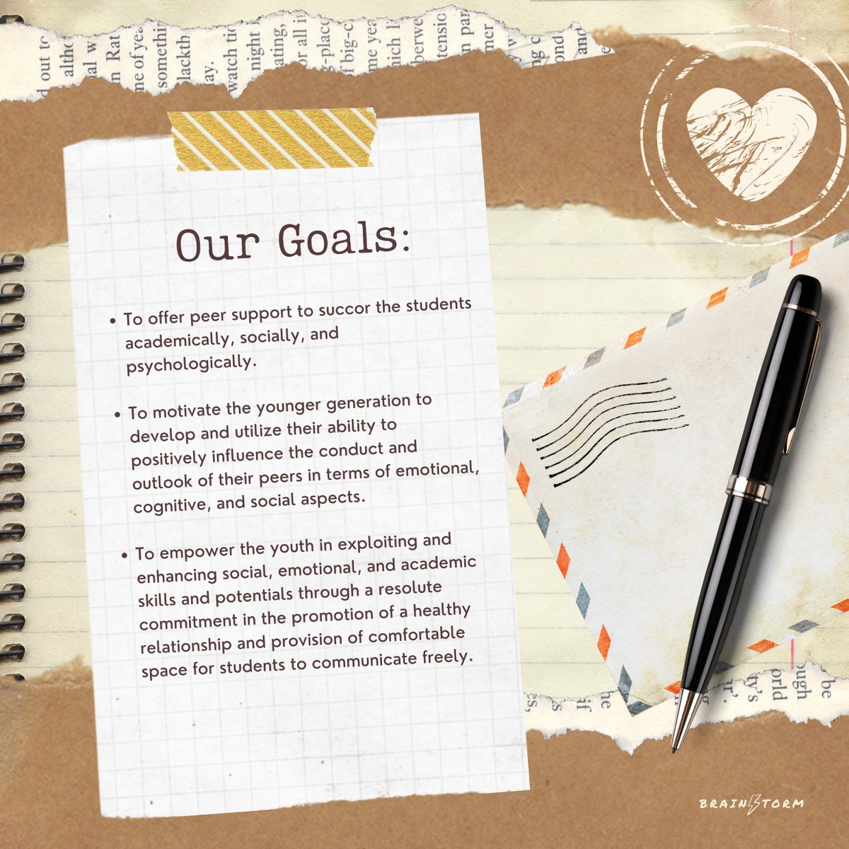 brainstorm_src's tweet photo. Hello, Stormies! ⚡️ 
As Brainstorm begins its journey, it is important to understand and be familiar with the different roles inside the organization.

Let’s find out what the peer facilitators are and their role, function and goals as the backbone of Brainstorm! 🤩 https://t.co/0tl78I2Aba