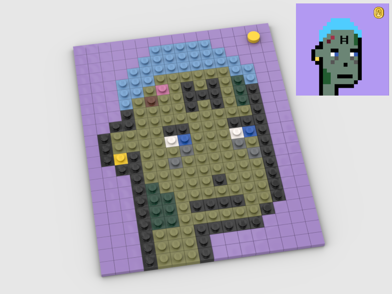 tomscrx's tweet image. #LegoPunk @HGraphPunks 😎