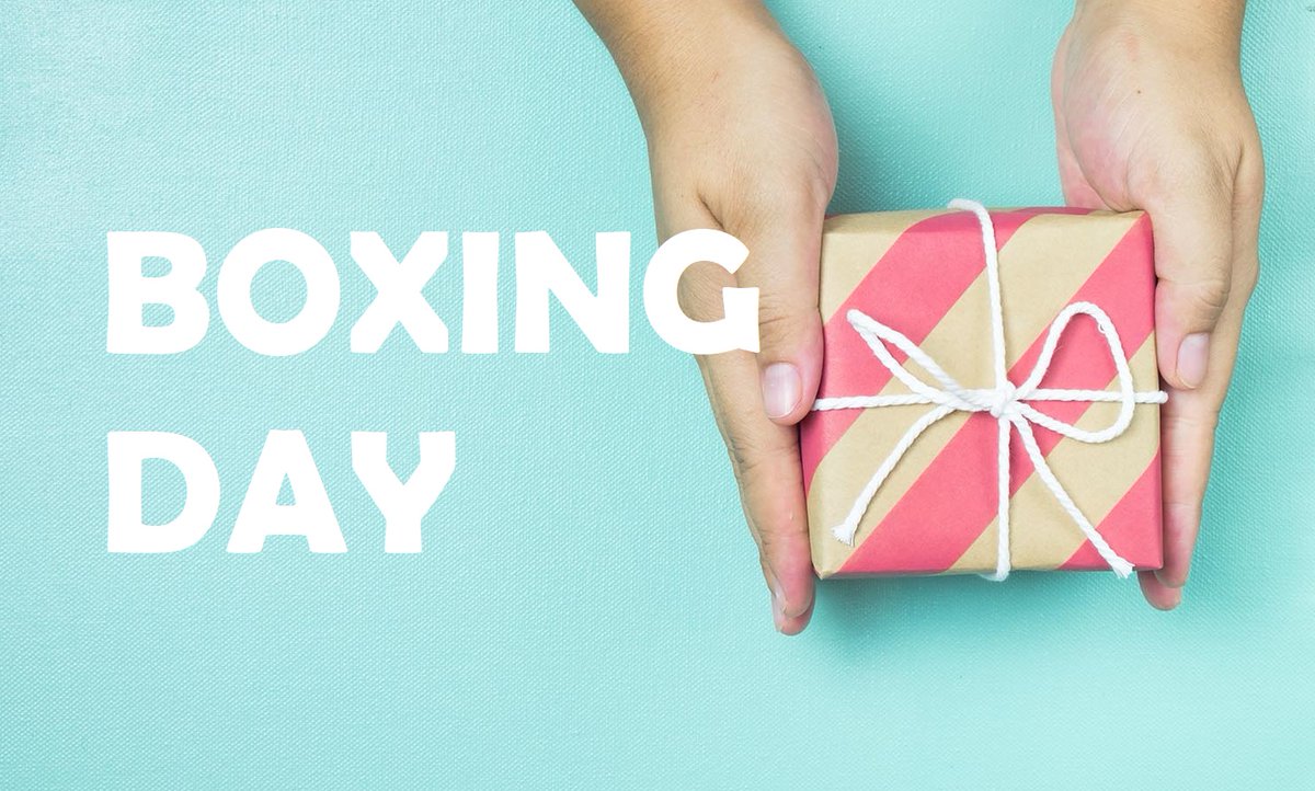 EnglishSummerSA's tweet photo. Hoy muchos países celebran el #BoxingDay, "el día del paquete". ¿Conoces su tradición?🎁 
Te lo contamos en el blog: https://t.co/8XaefkeThB https://t.co/0pAz9p1KgM
