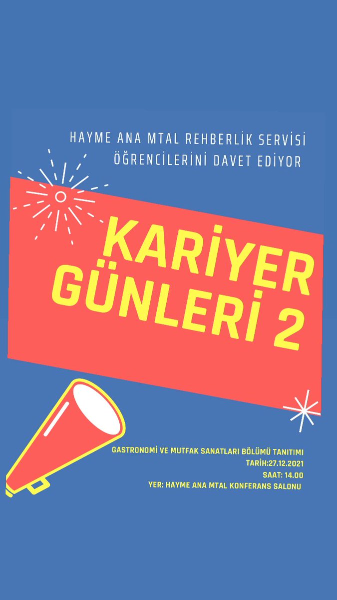 Erbap faaliyetlerine 
Kariyer Günleri 2 ile devam ediyoruz...