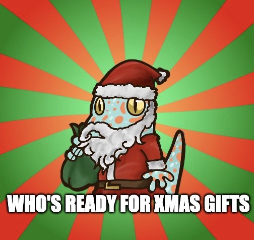 GoofyTokay's tweet photo. ☄️GOOFY TOKAY Meme Contest ☄️
Drop your Tokay meme relate XMAS and comment #tokaylikexmas to enter contest

🎁 Who join meme contest can win “Special SANTA Tokay” *1
🎁 We will pick 3 random Tokay for 3 lucky winner sometimes @ 31 DEC (UTC+8) 

LES GO  🦎 TOKAY TOKAY🦎 https://t.co/2JVWbVaMDT