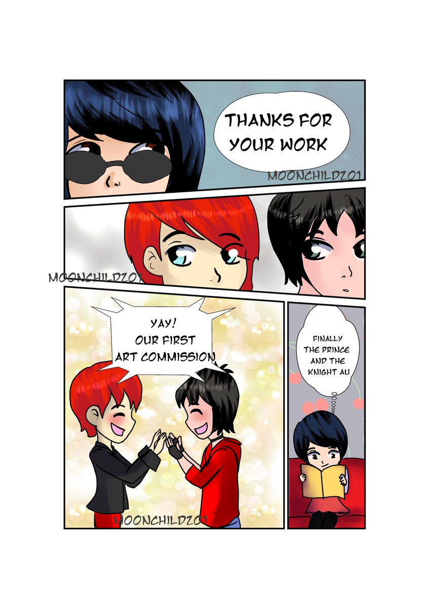 moonchild201's tweet photo. I thought that if Kagami likes mangas, probably she could commission some Doujinshi or some art, and I wanted to give her vibes of the manga "The Way of the Househusband" #glaciator2 #MiraculousLadybug #MiraculousSeason4 https://t.co/iUsgls3FhV