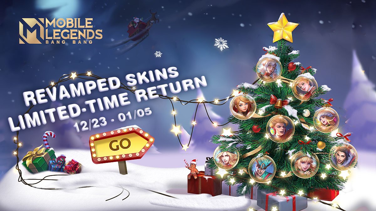 New Christmas Skins 2022 Mobile Legends: Bang Bang On Twitter: "Skin Scratchcard Starts From  12/23/2021 To 01/05/2022! Eudora "Christmas Carnival", Fanny "Christmas  Carnival", Zilong "Christmas Carnival" And Other Six Christmas Skins Are  Revamped And Ready To